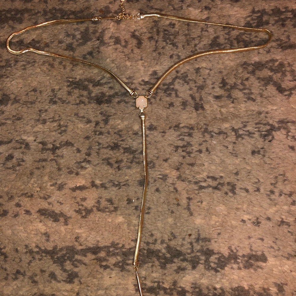 Kendra Scott y drop necklace
